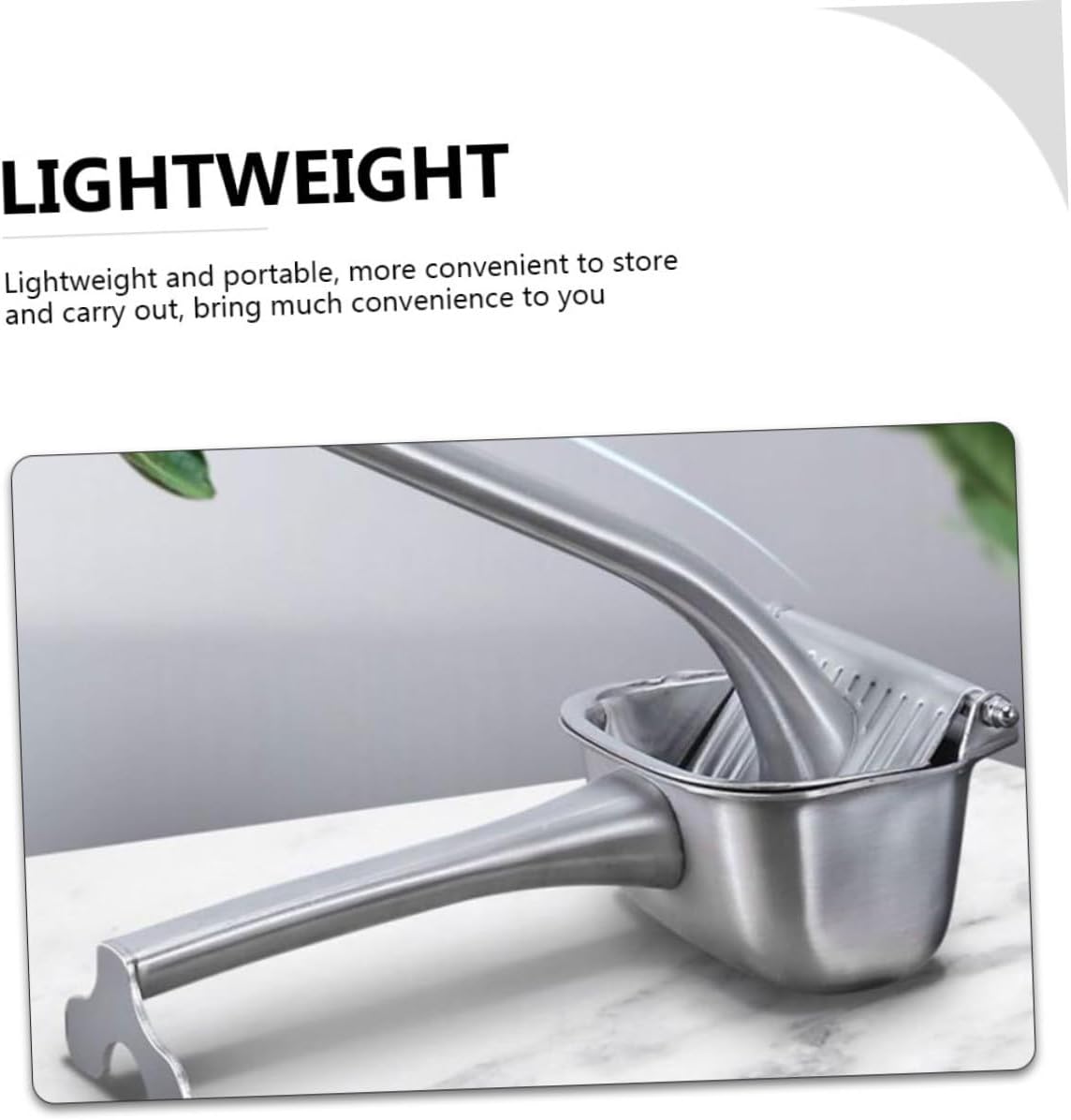 Stainless Steel Lemon Squeezer Manual Fruit Press Citrus Juicer Manual Juicer Kitchen Gadget Random Style