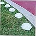 balacoo Solar Hemisphere Ground Insert Light Warm Glow Solar Lawn Lamp for Garden Pathway Decor Easy Installation No Tools for Driveway Patio Fence