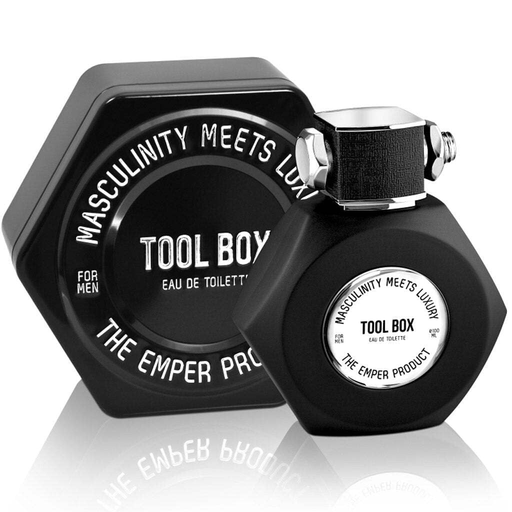 Emper Tool Box Eau De toilette EDT Perfume Long Lasting Relaxing Ideal for Men (3.4 Fl. OZ)