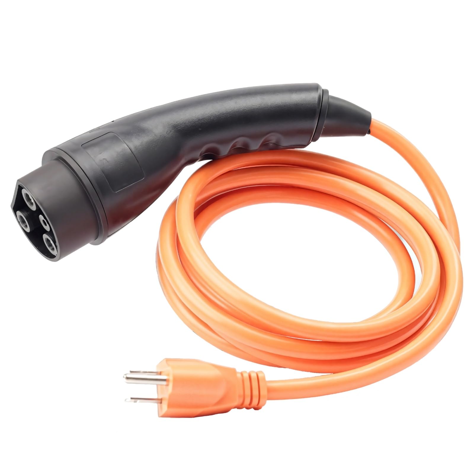 Cavo di alimentazione di ricambio, 3 m, 120 V, cavo di ricarica per carrello da golf a 3 poli, connettore nero, rame puro, per carrelli da golf EV, accessori di ricarica della batteria