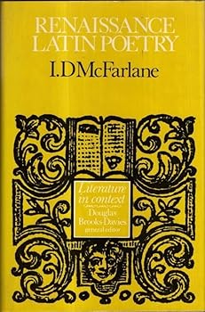 Hardcover Renaissance Latin Poetry. [Latin] Book