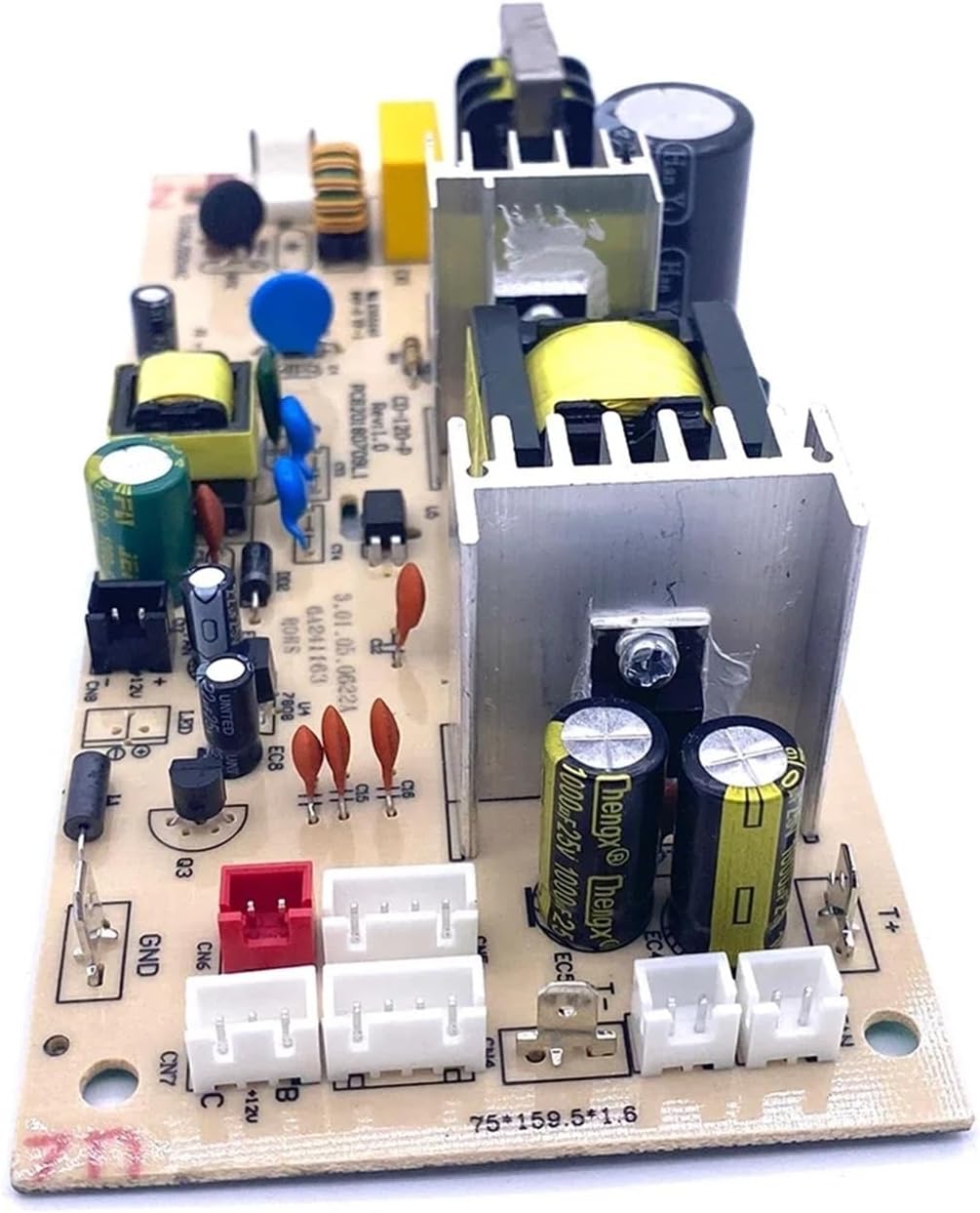 CD-120-P Refrigerator Circuit Board REV-1.0 PCB20180709L1 E355240 Circuit Board Refrigeration Main Board SK-BX-P ZC-BX-P