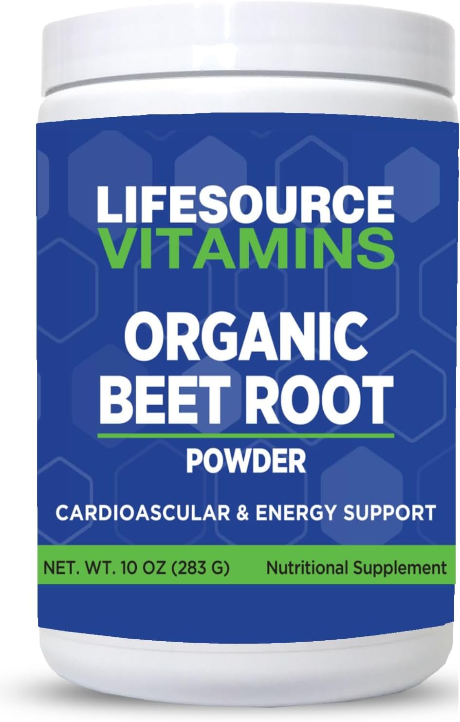 LifeSource Vitamins Beet Root Powder - Organic 10 oz - 57 Servings - US California Beets - Non-GMO