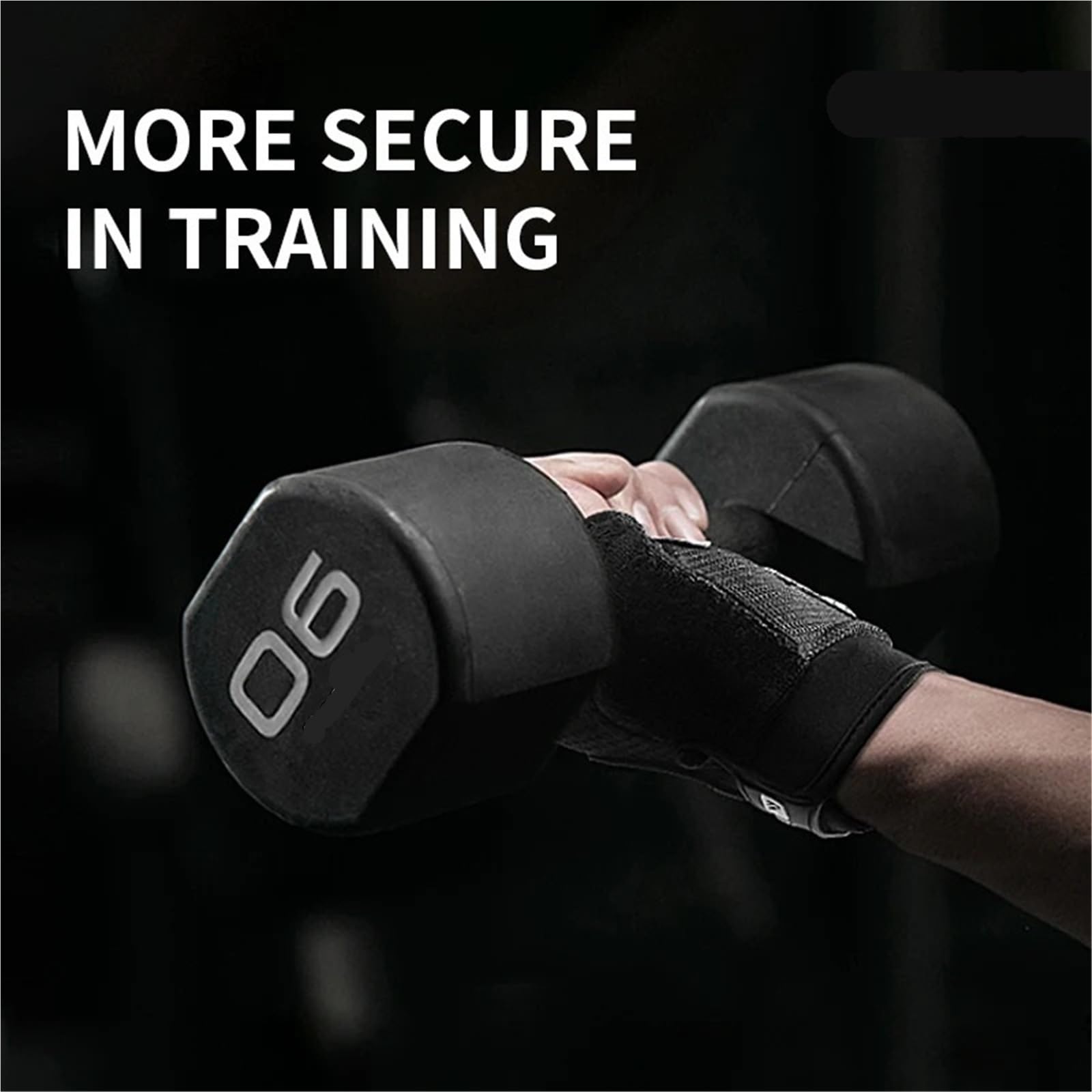 Guanti da palestra Sport Fitness Uomini e donne Sollevamento pesi ciclismo mezze dita in silicone antiscivolo traspiranti per Outdoor