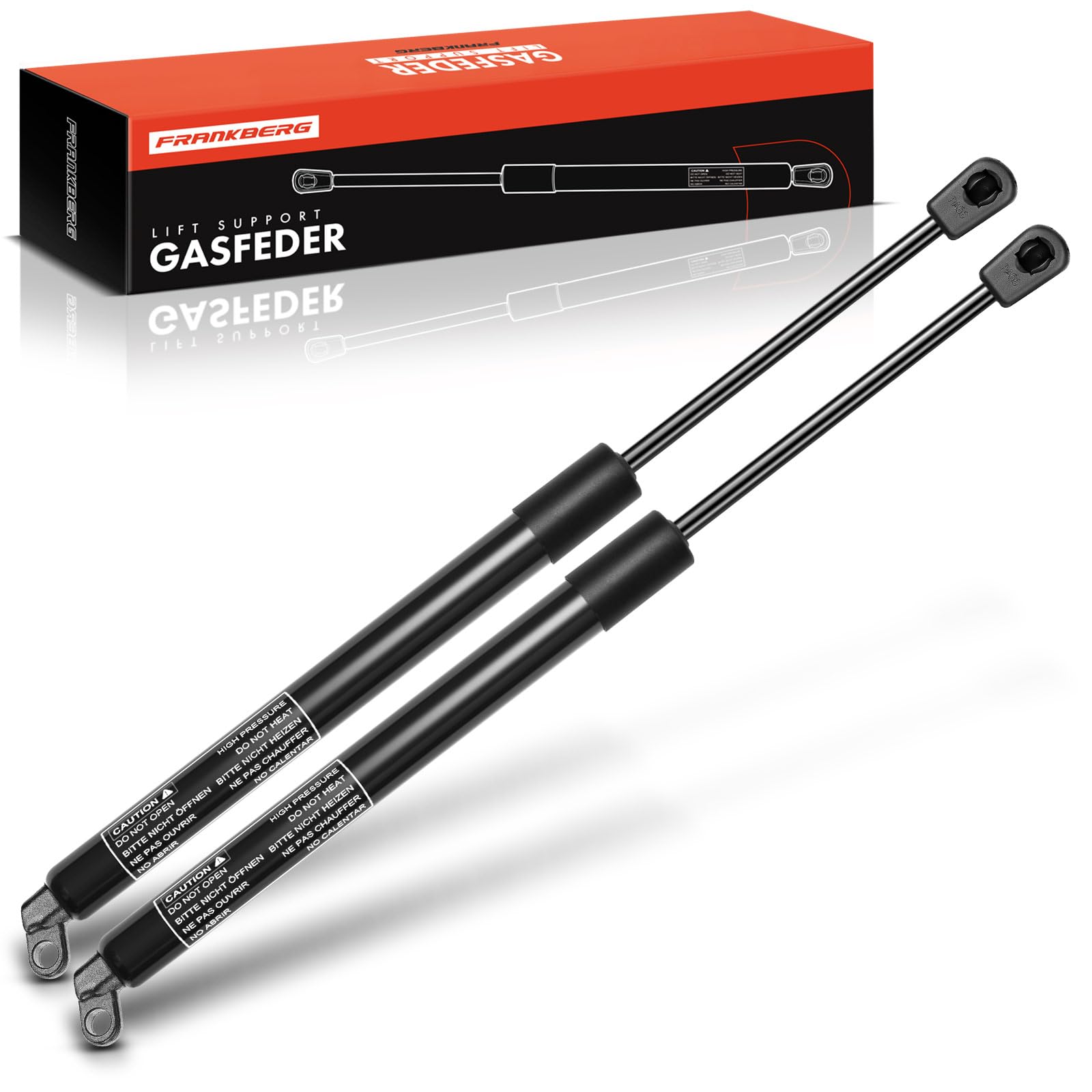 Frankberg 2x Gas Struts Tailgate Compatible with 5er E39 520 523 525 528 530 535 540 M5 Saloon 1995-2003 Replace# 51248222913