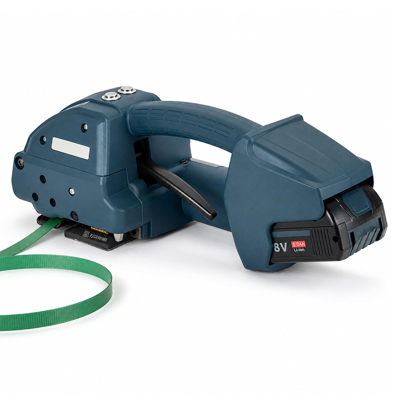 richigblosmum Full-Auto Strapping Machine - Q1 13-16mm 400-3200N / Q2L 16-19mm 400-5500N - Adjustable Tension Banding Tool for PET/PP Strap, Pallets, Wood and Factory Packing Q1