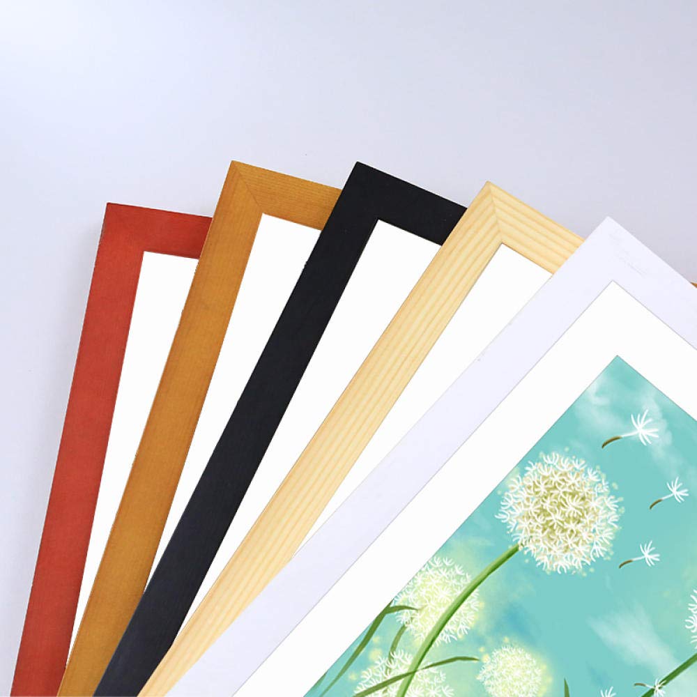 Fotorahmen Modern Wohnkultur Massivholz Schwarz Wand 20,3 × 40,6cm