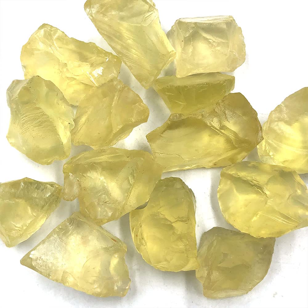 MDBJTCYZN Raw Citrine Rough Stone Quartz Crystals Rock Aquarium Home Room Decoration Ornaments (Size : 1pc)