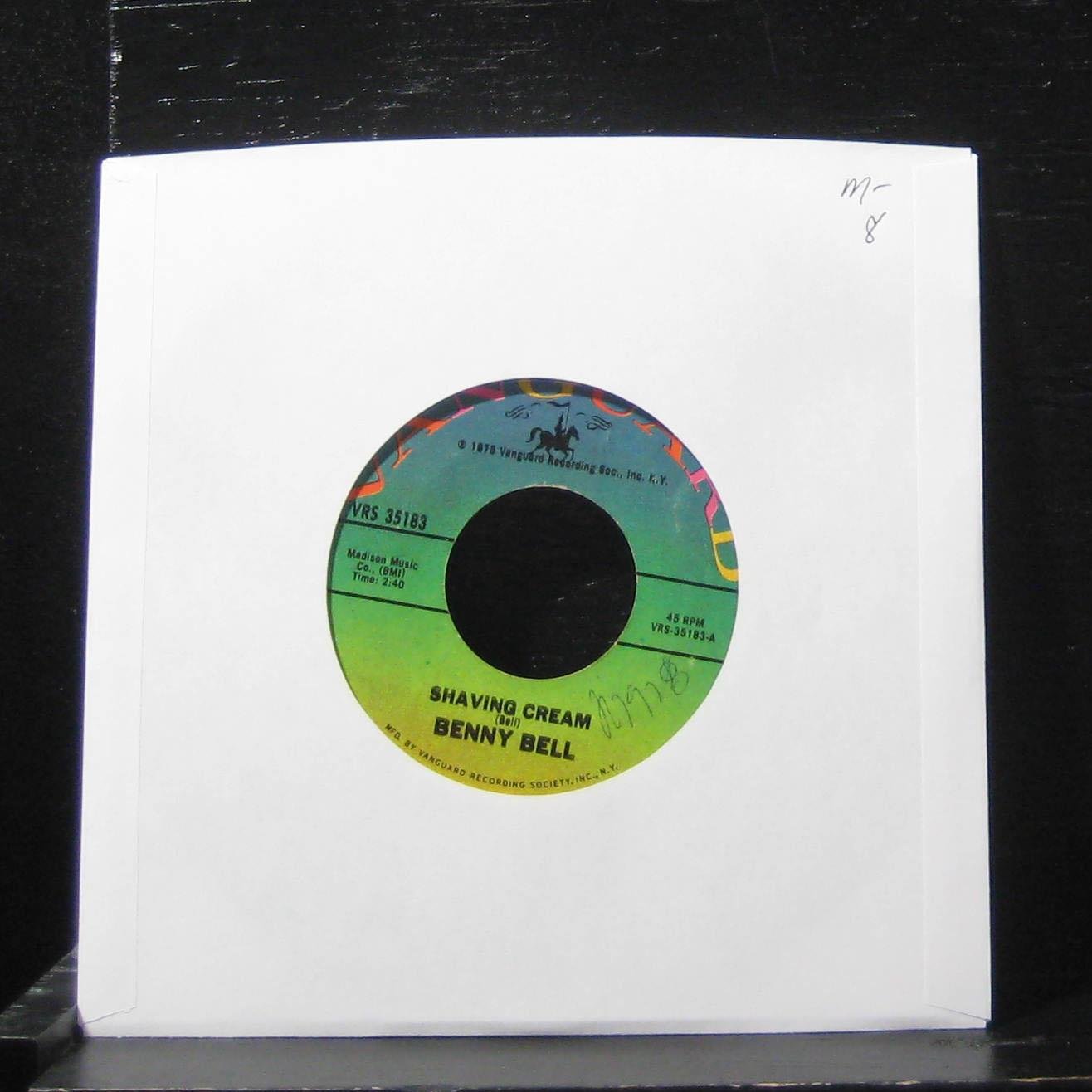 benny bell 45 RPM shaving cream / the girl from chicago