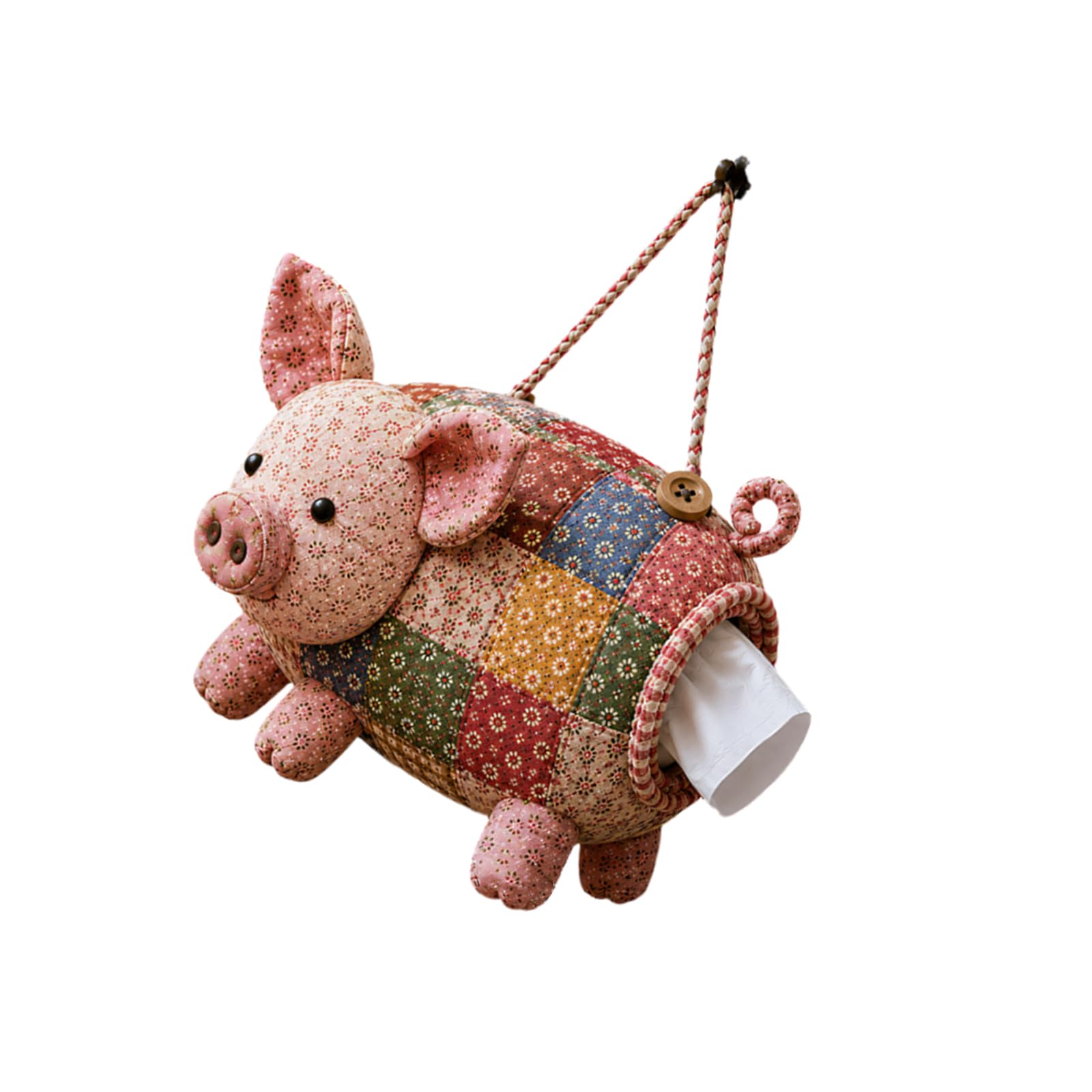 Soporte para pañuelos de animales de tela para evitar tirones y roturas en la mesita
