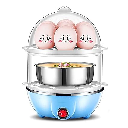 ML MeLight 350 W Egg Boiler/Poacher/Cooker for Steaming, Cooking & Boiling (TH-611(14 eggs))