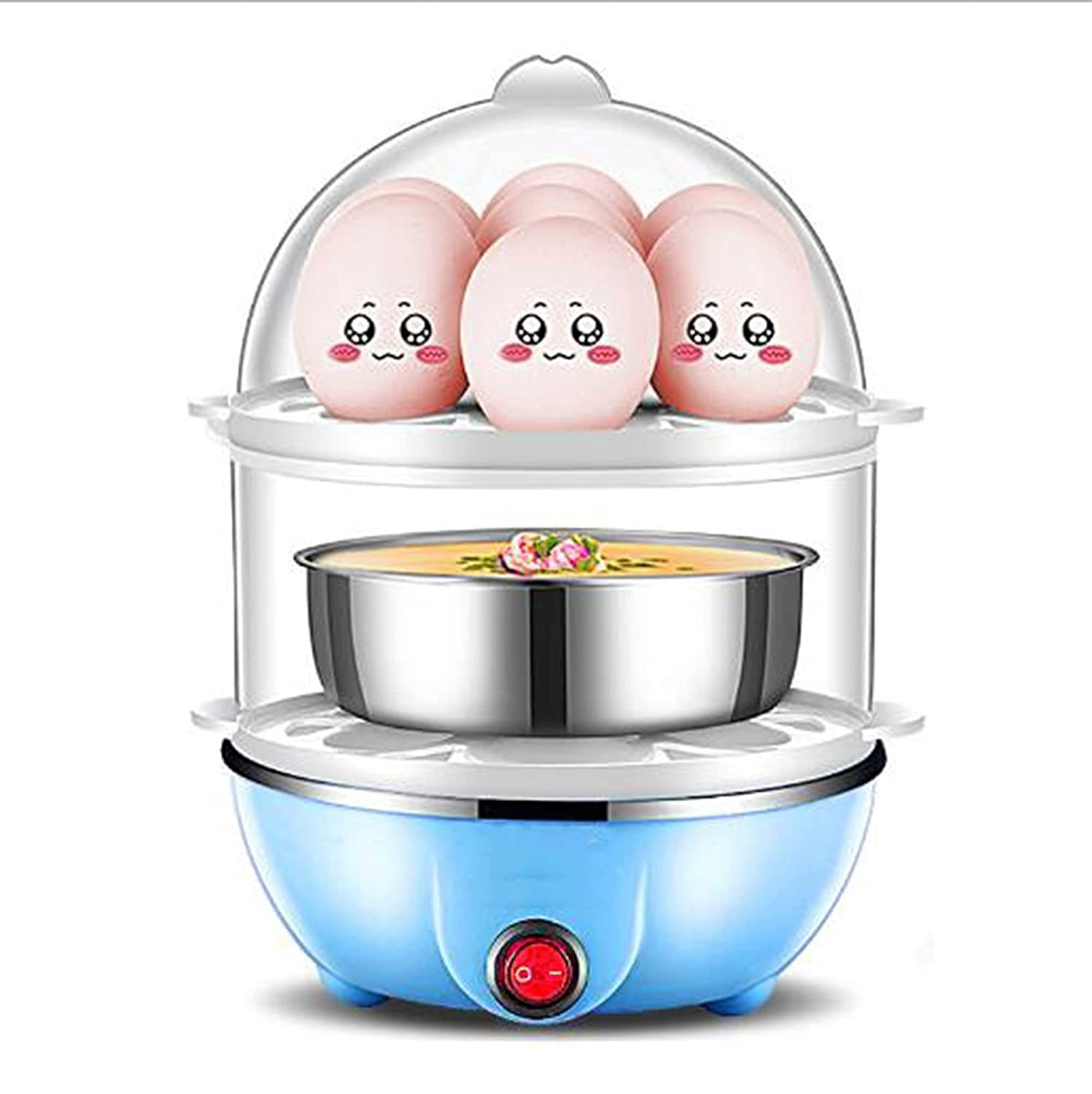 ML MeLight 350 W Egg Boiler/Poacher/Cooker for Steaming, Cooking & Boiling (TH-611(14 eggs))-image-11