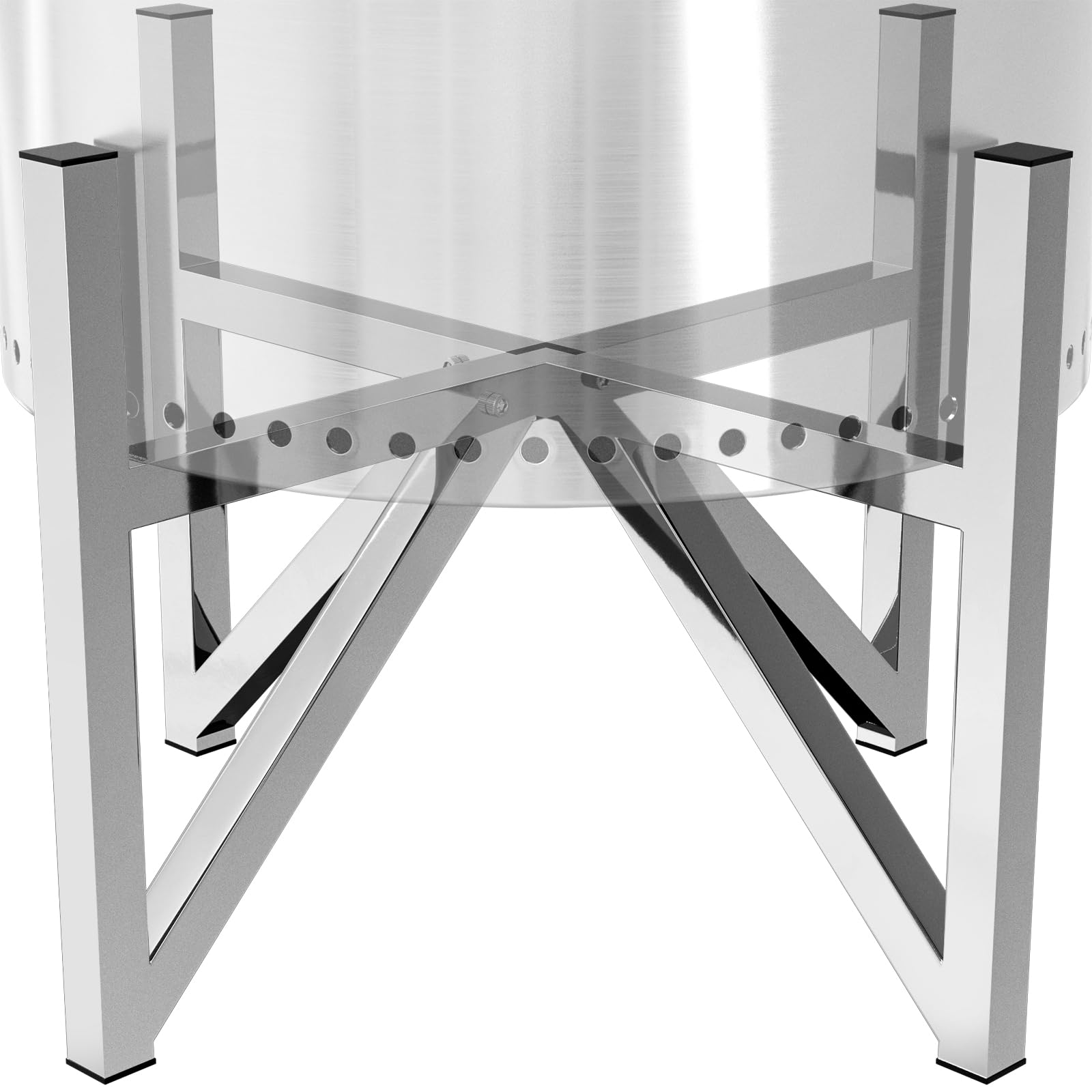 Kinok Firepit Stand, 27 Inch Stainless Steels Fire Pit Stand for Solo Stove Ranger Bonfire and Other Outside Firepit, Camping Outdoor