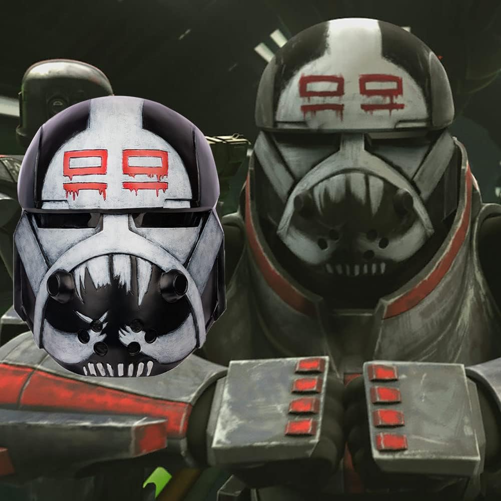 Miniatura 2 de DressVoguer Capt Rex Helmet SW Series Helmet Halloween Collectible Props Cosplay Deluxe Halloween Collectible Prop