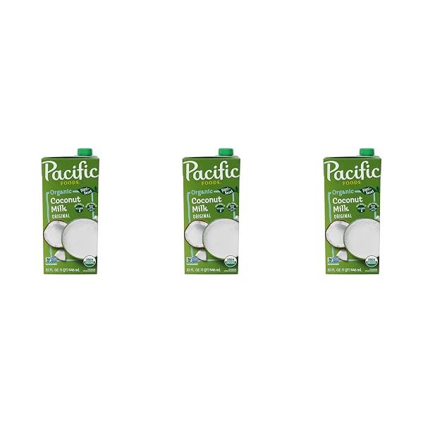 Pacific Foods Original Organic Coconut Milk, Plant Based Milk
