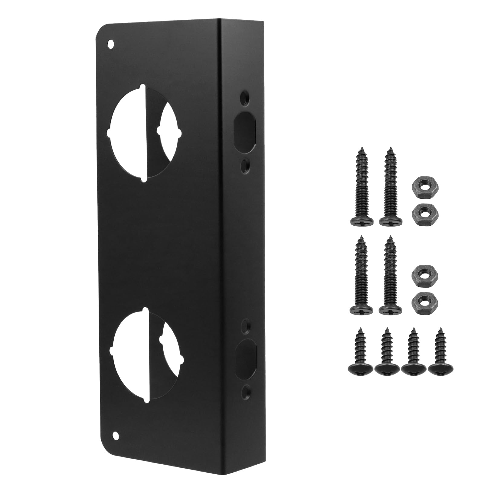 Refuerzo de protección de puerta Semetall de 5-1/2 pulgadas para reparación y seguridad del hogar