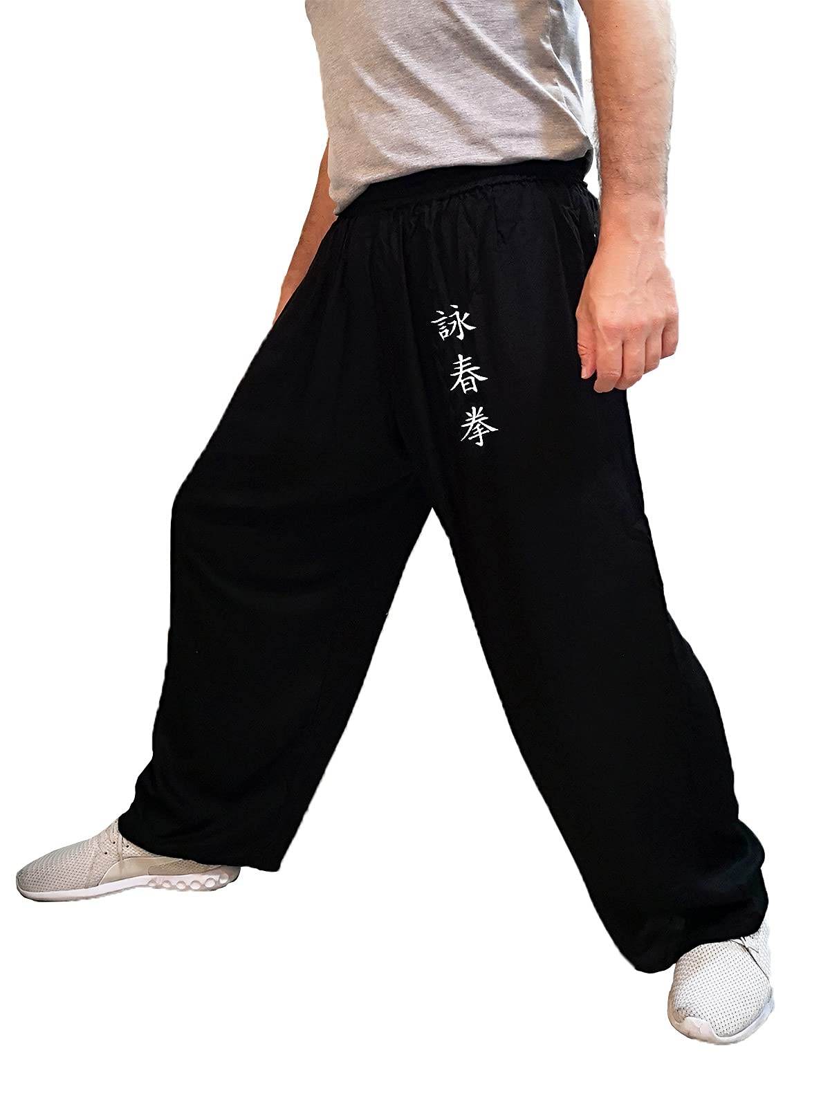 TAOTai Chi Pants Wide Leg Men Women Kids Yoga Pants Qigong Open on the Ankles
