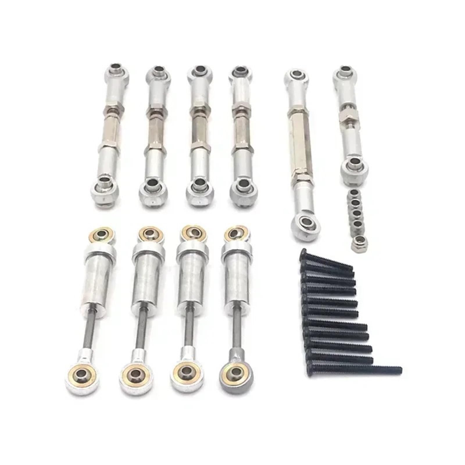 Per FMS Per Xiaoqi Per FCX24 1/24 Aggiornamento In Metallo Ammortizzatore Tirante Tiranteria Dello Sterzo RC Accessori Auto Accessori Giocattoli Rc