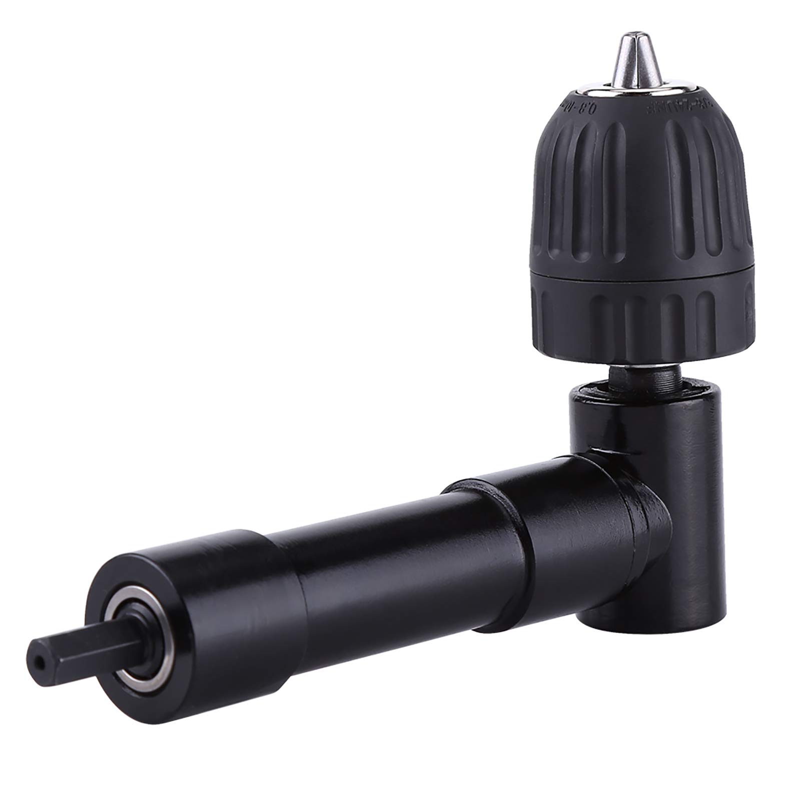 Kątowy 90 stopni uchwyt przedłużający do wiercenia Hex Quick Change Drive i magnetyczne gniazdo bitowe 8mm wał elektryczny przedłużacz do wiertarki;
