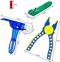 Vista 3 de Kit de herramientas de bloques de construcción Separador de ladrillos Martillo multiuso y pinzas para bloques Accesorios Juguetes para niños y niñas