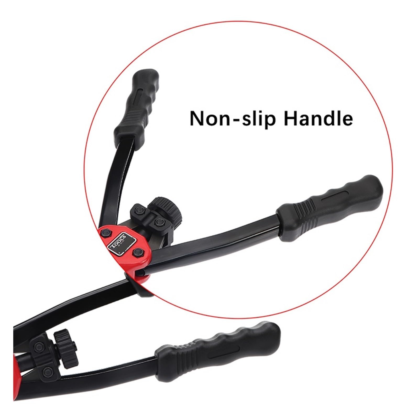 Pistola sparachiodi, 100 Pz Dado For Rivetti O Dadi For Filettati A Mano Pistola BT606 M3 M4 M5 M6 M8 Doppio Inserto Rivettatrice Manuale Rivnut Strumento(100pcs with Gun)