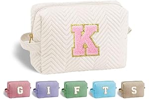 Yoolife Initial Makeup Bag: Monogrammed Elegance for Your Beauty Essentials