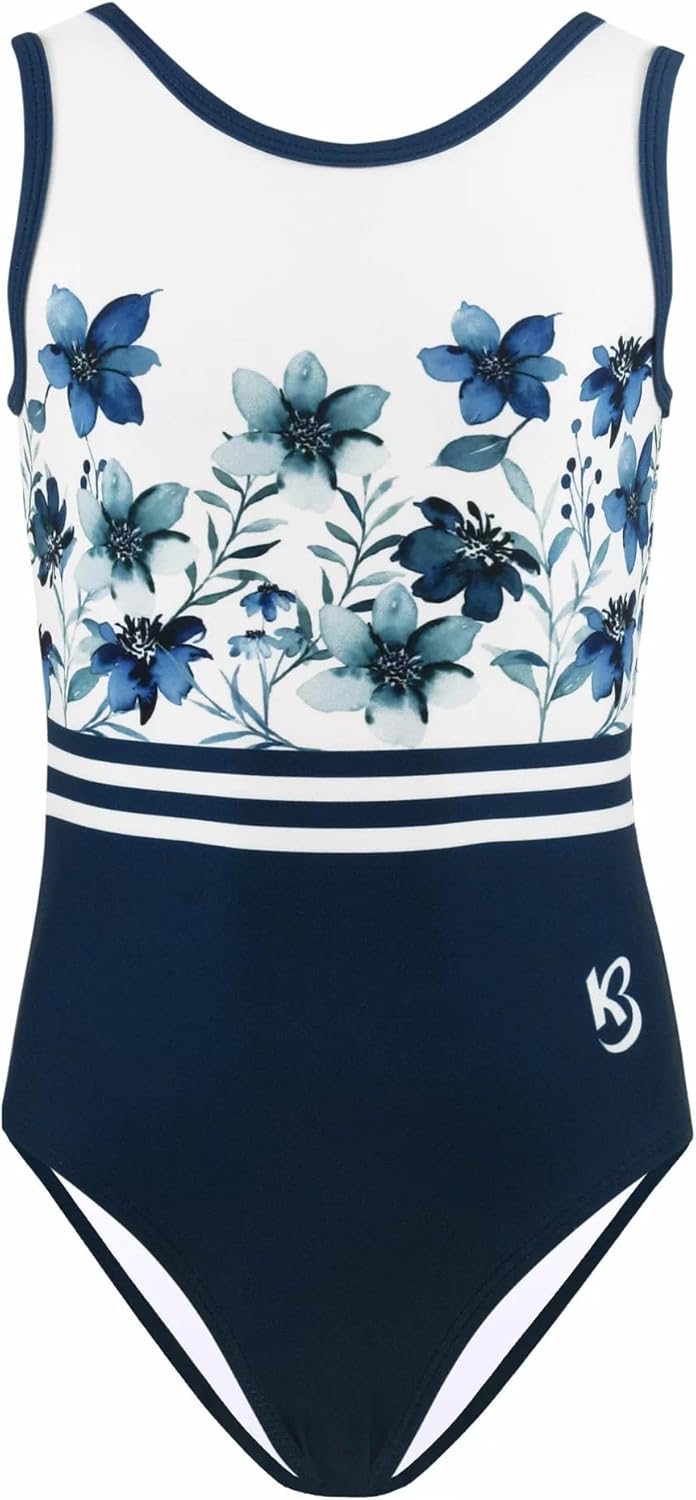 k-Bee Leotards Violet Blue Girl's Gymnastics Leotard
