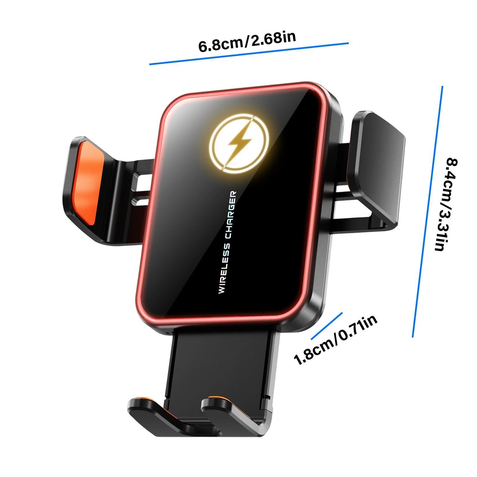 Telefonhalter Ladegerät Ladetelefonhalterung Fahrzeugnavigationshalter | Navigation - Supporto per auto per auto, SUV, berlina, brett, supporto per telefono, caricatore, caricabatterie