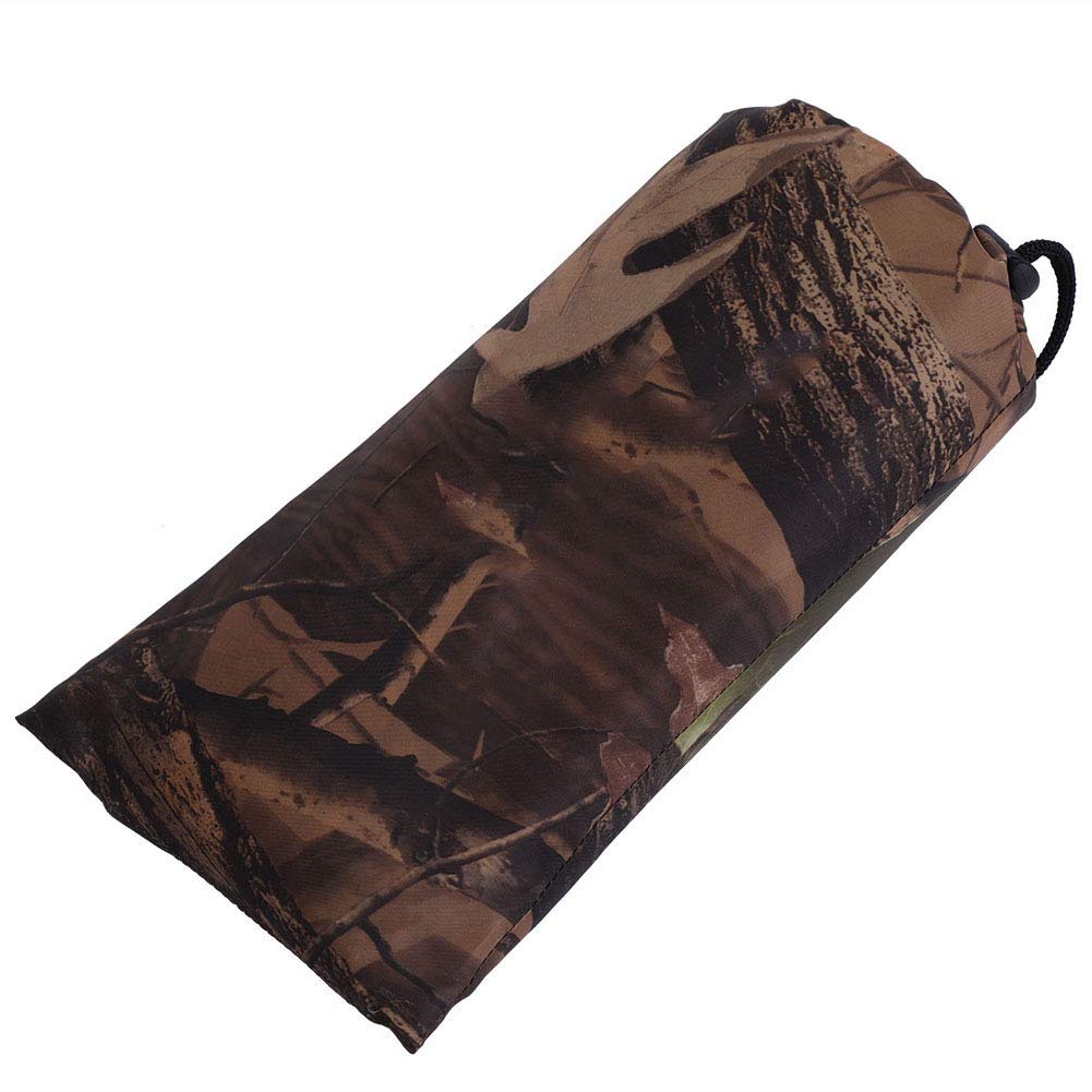 Camping Tarp, Waterproof Army Camo Tent Tarp Sheet Outdoor Disguise Canopy Awning Rain Cover Grass Portable Camping Shelter, for Hiking, Park Picnic (2 * 2m)