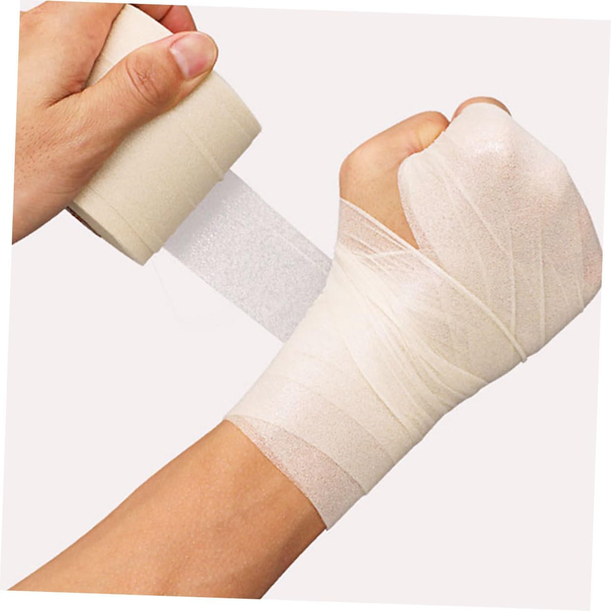 6rolls Athletic Tapes Skin-Friendly Pre-wrap Bandages for Absorption Comfort for Sports Teams Active Lifestyles Color
