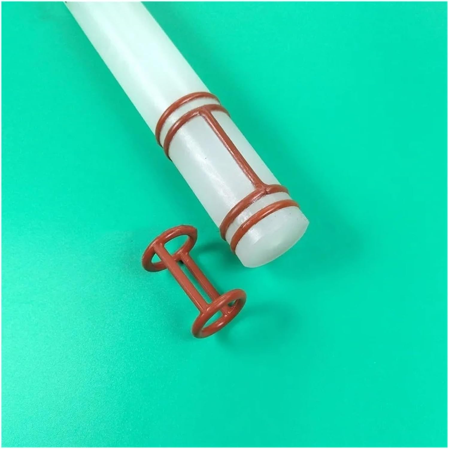 A Bag 9 Round Gaskets Red Seal Rings Spare Parts,Compatible for ZM Soft Serve Ice Cream Machines H-Ring Combine 0-Rings Fittings Accessories