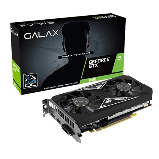 PVD GAMER GTX1650 128B 4GB DDR6 GALAX