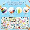Dvbonike Jumbo End of the School Year Coloring Poster - School’s Out for the Summer DIY Drawing Color-in Paper Blank Art Banner 55.1 x 23.6 Inch Decor, Home Classroom Activity for Kids Party Supplies #2