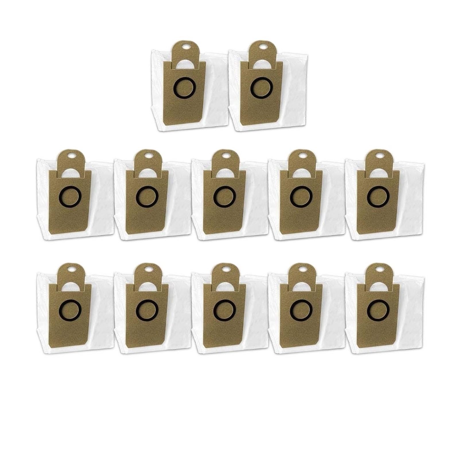 Compatible For Proscenic M7 Pro / M8 Pro/ELARI Smartbot Ultimate Dust Bag Replacement Parts Vacuum Cleaner Spare Accessory Replacement (Color : 12 Pcs)