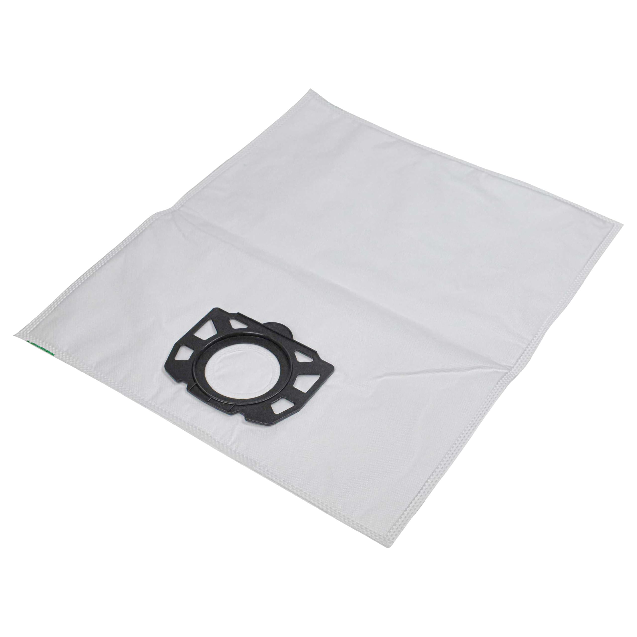 vhbw 50 x worek do odkurzacza Kärcher 69044130, 4039784550339, 6.904-413.0 do odkurzacza – 39 cm x 24,5 cm biały