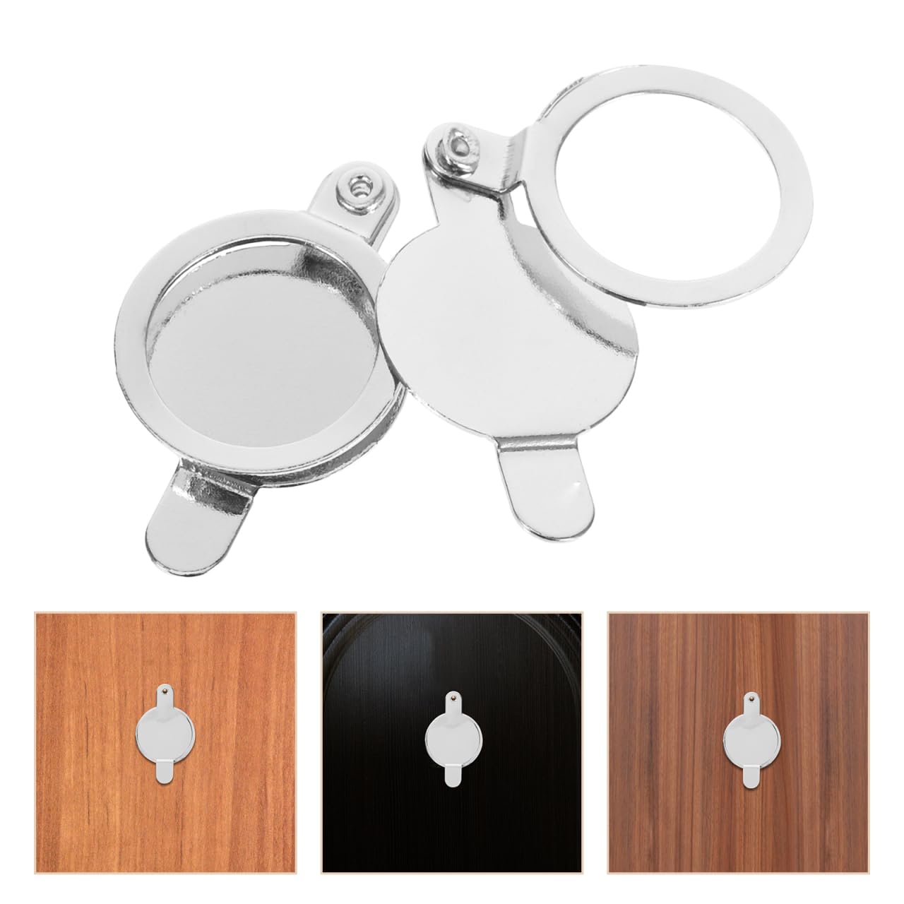 PRETYZOOM Door Peephole Cover Privacy Protection Cat Eye Back Cover Solid Copper Replacement for Front Door Easy Installation and Damage Prevention - Image 4