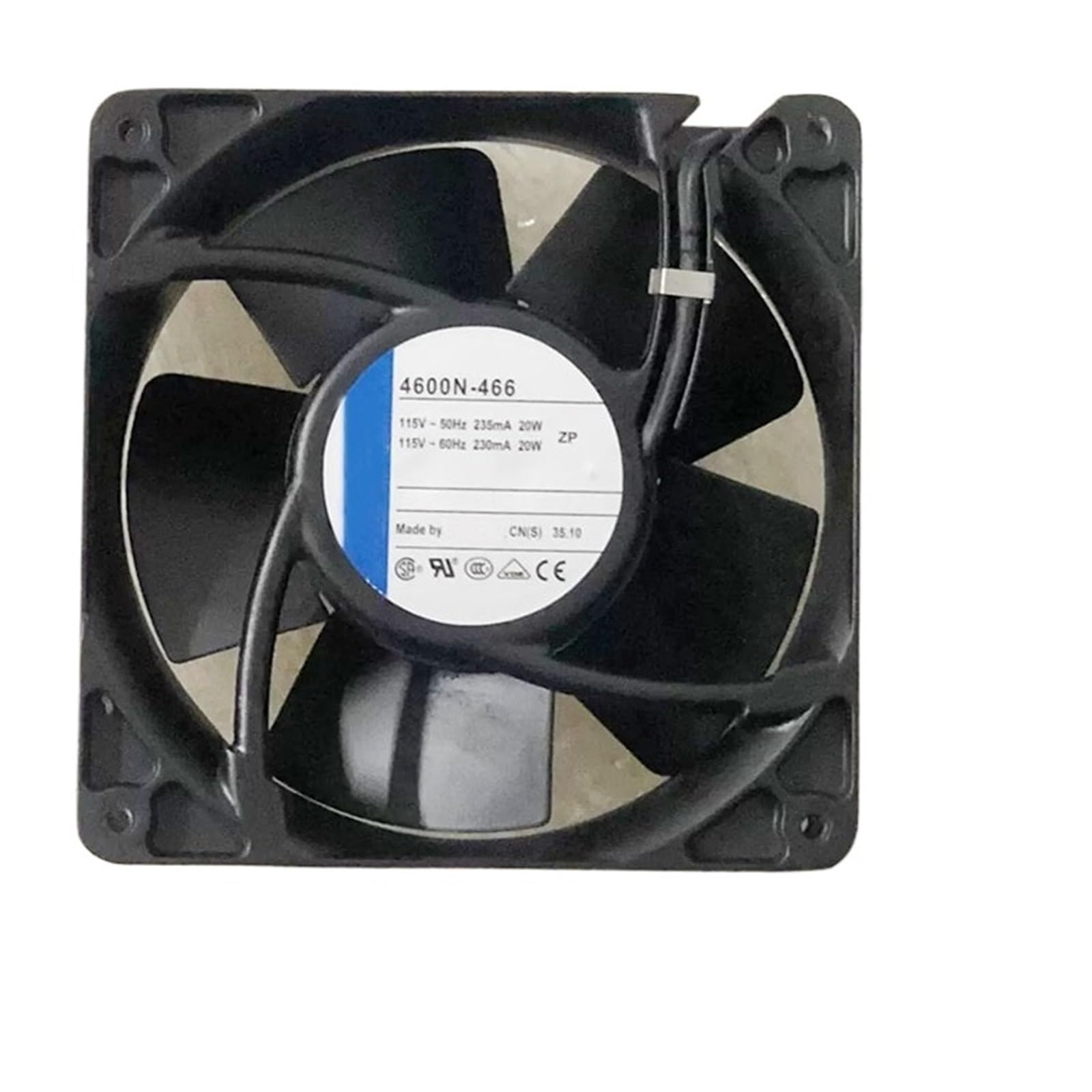 YLPWKMVZ Server Fan Silent Cooling Fan 115VAC 20W 230mA 4600N-466 120 * 120 * 38mm