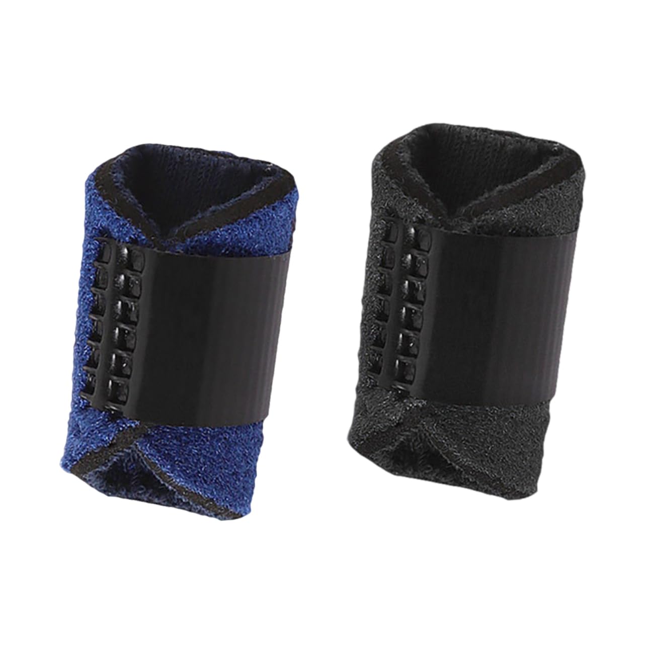 WOFASHPURET 2Pcs Fixed Brace Support Splint with Bar for Bending Blue Black for Relief and Stabilization