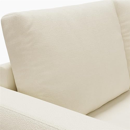 Miniatura 17 de Yaheetech Sofá modular en forma de L con diván y USB, sofá cama reversible con cama extraíble y espacio de almacenamiento, sofá convertible de tela