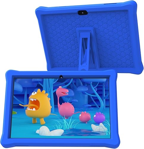Tablet para niños de 10 pulgadas Tablet Android 12 para niños 4GB RAM 64GB ROM Tablets de 10 pulgadas con pantalla táctil IPS 1280x800, Iwawa y