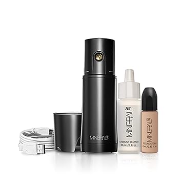 Mineral Air Complexion Starter Kit | Flawless Mineral Foundation Application Bisque
