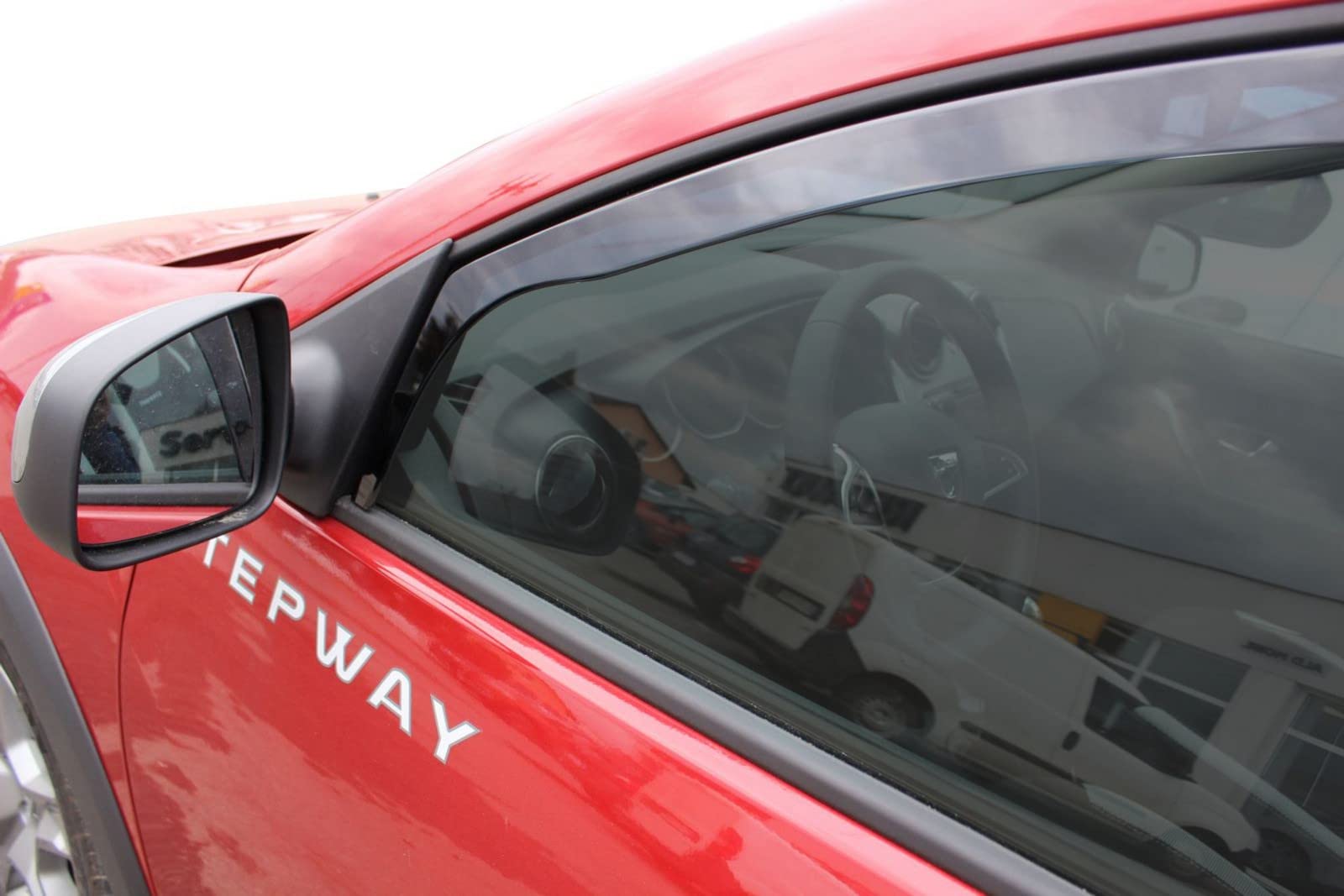 Deflettori Heko Per Dacia Sandero/Stepway 2021 - Antivento, Antipioggia, Fumé - Foto 5