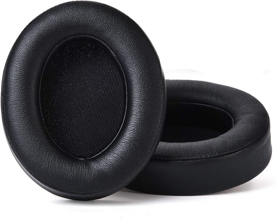 Professional Replacement Ear Pads for Beats Studio/Compatible with Studio Wired B0500 / Wireless B0501 / Studio 2 and Studio 3/Soft Protein Leather/Noise Isolation Memory Foam (Black)