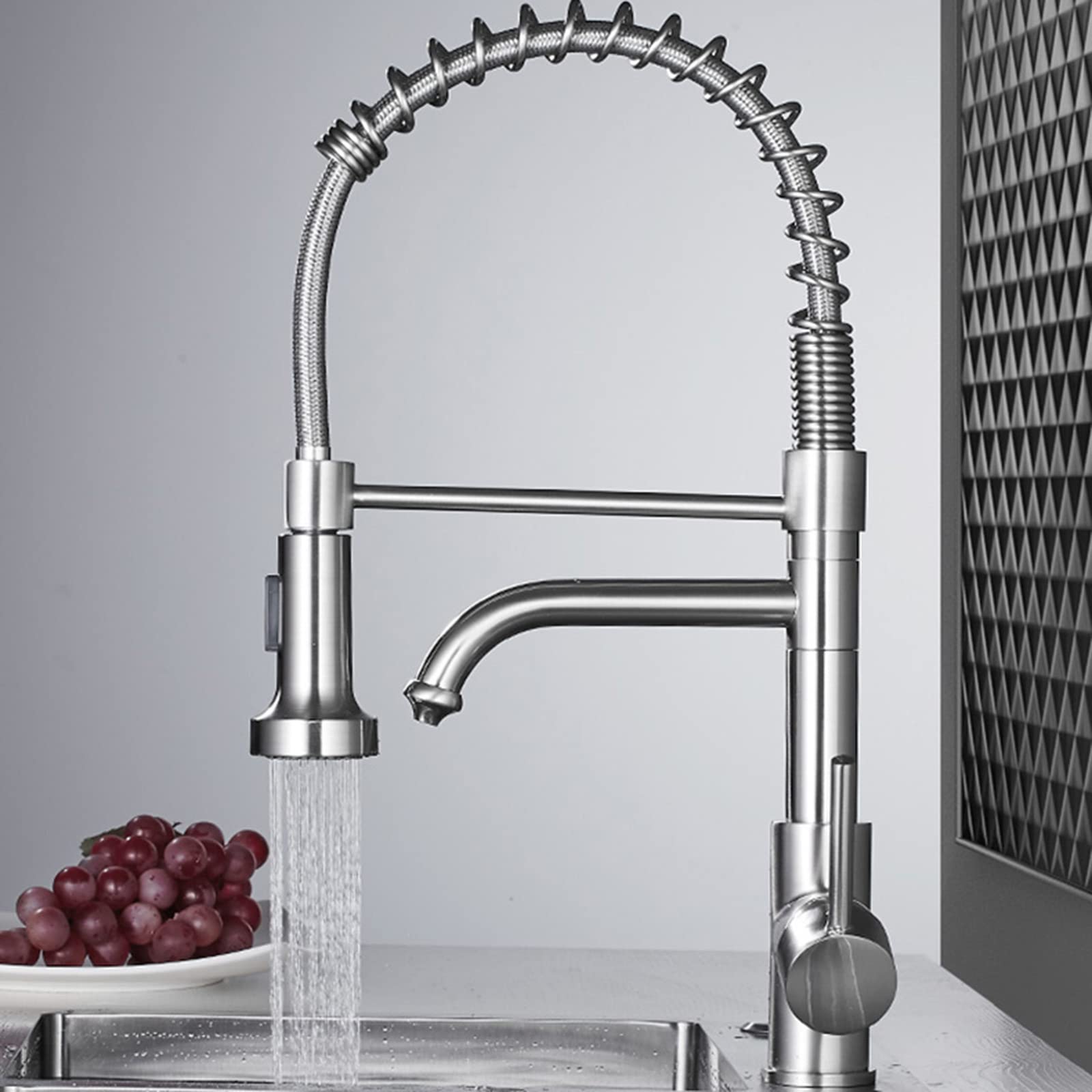 Zbbdfazd Kitchen Tap 3 Way Antique Water Purifier Faucet Brass Multifunction Kitchen Sink Mixer Taps