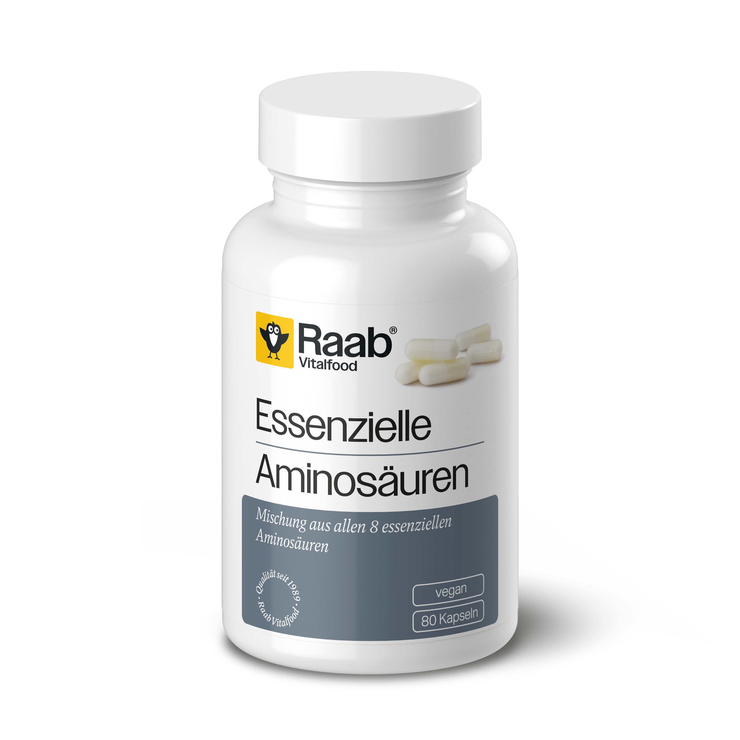 Essenzielle Aminosäuren Kapseln 80 à 600 mg 1 x 48 g