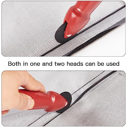 FLYZZZ Ferramenta de rolamento de tela de janela, uma ferramenta essencial para instalar substituiçã