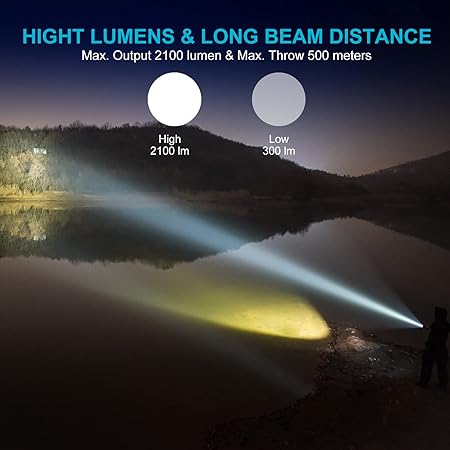 OLIGHT Warrior X Pro - Linterna LED potente con capacidad ...