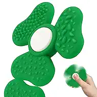 2026 St Patricks Day Accessories,Shamrock Fidget Hand Spinner for Adults,St Patricks Day Gifts,Easter Basket Stuffers (3 Leaf)
