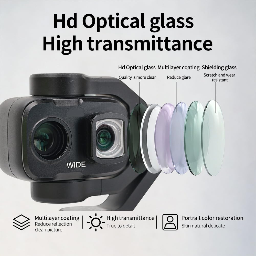 Amazon | DJI Osmo Pocket 4P 用 広角レンズ 広角112°撮影範囲 AGC光学