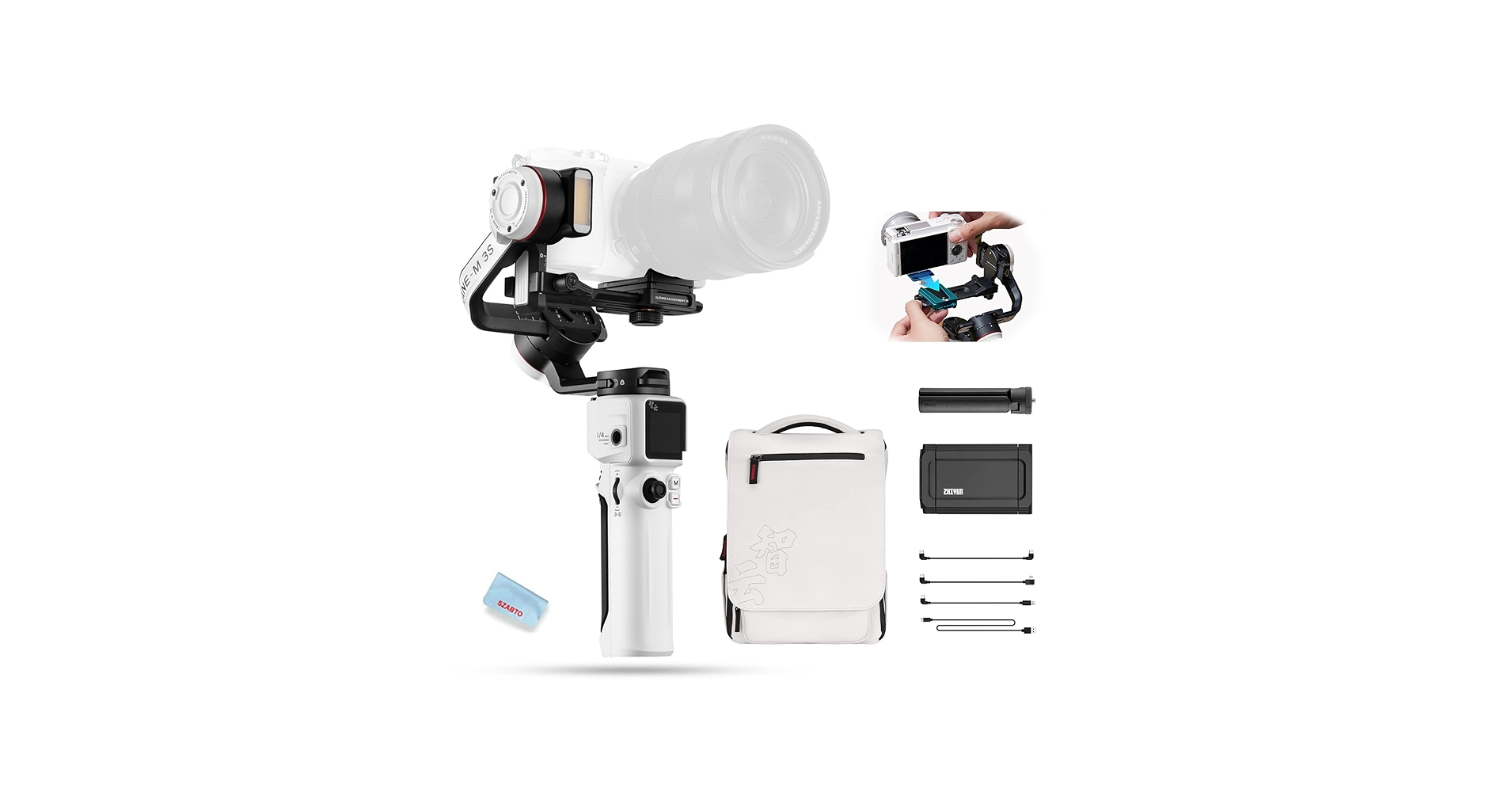 スマホアクセサリー crane M3 S Crane M3S 3-Axis Camera Gimbal | Camera stabilizer | ZHIYUN